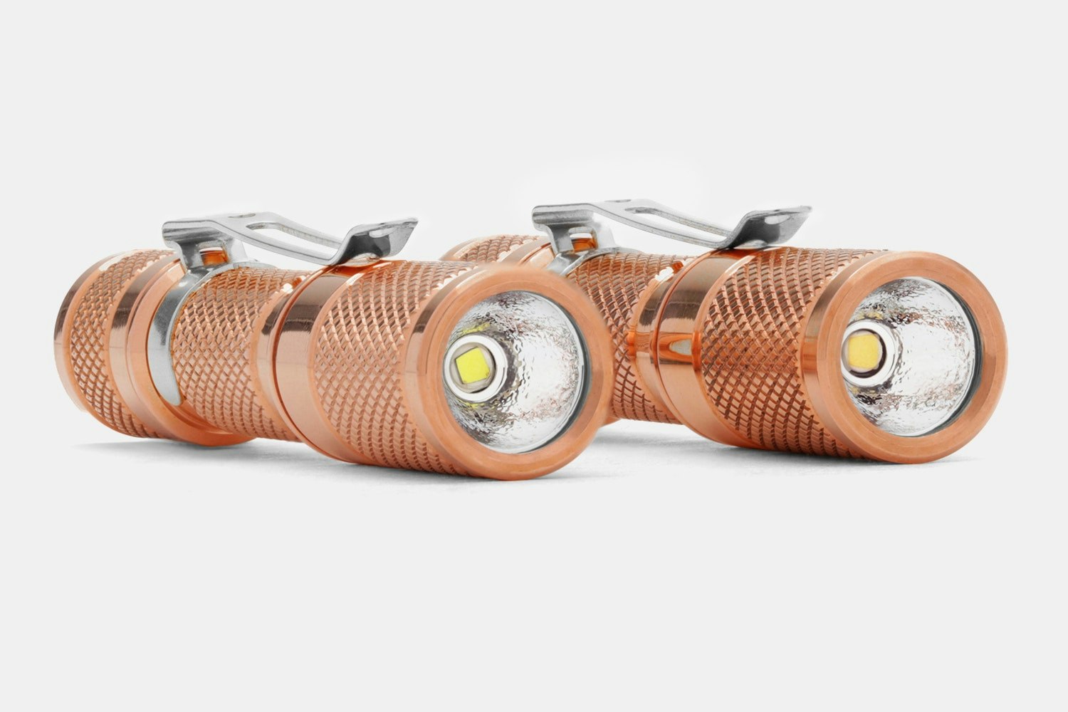 Drop Copper AAA Pocket Flashlight