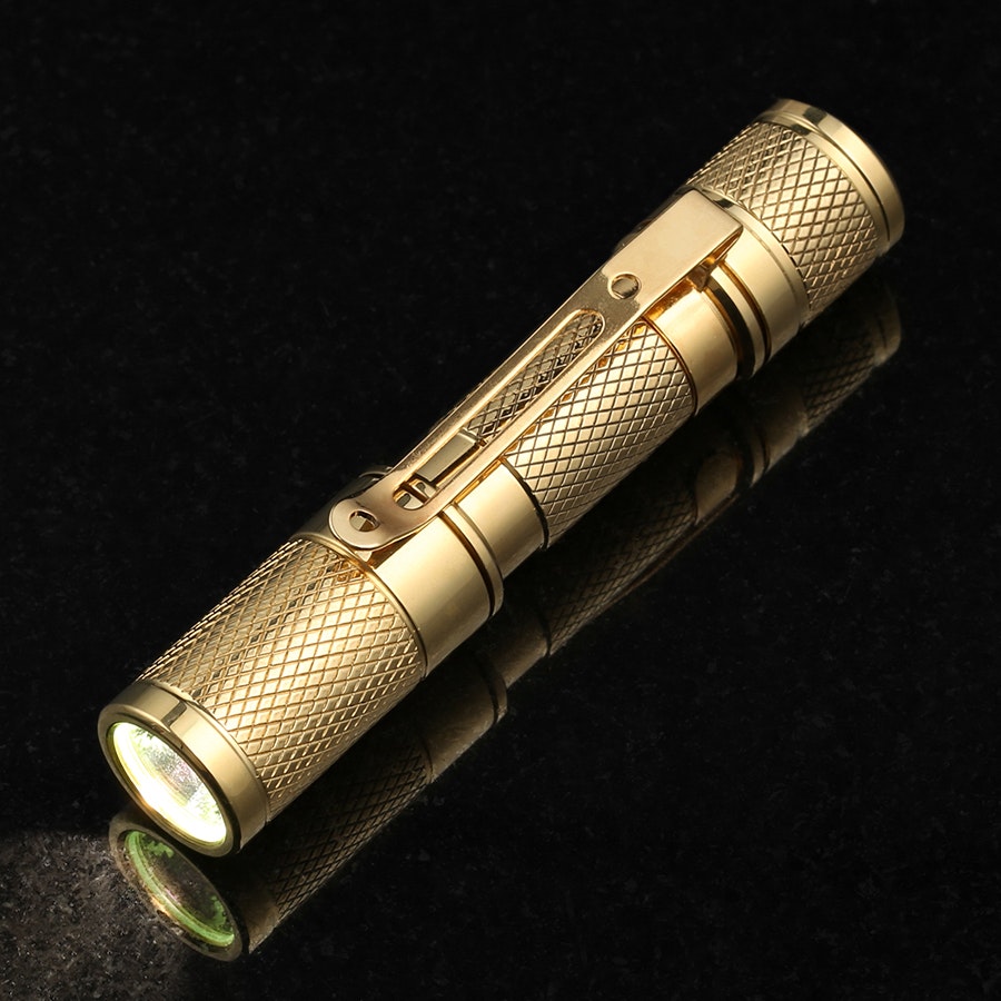 Massdrop Brass AAA Pocket Flashlight Lowest Price and Reviews at Massdrop
