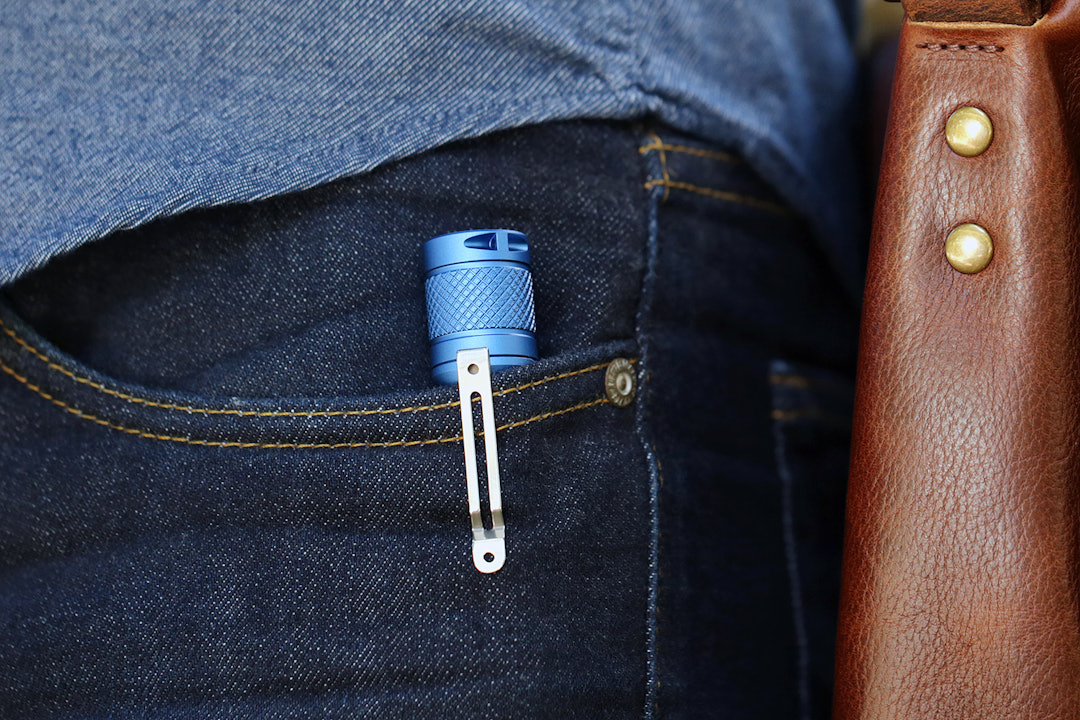 Drop Vega AA/14500 Aluminum Flashlight