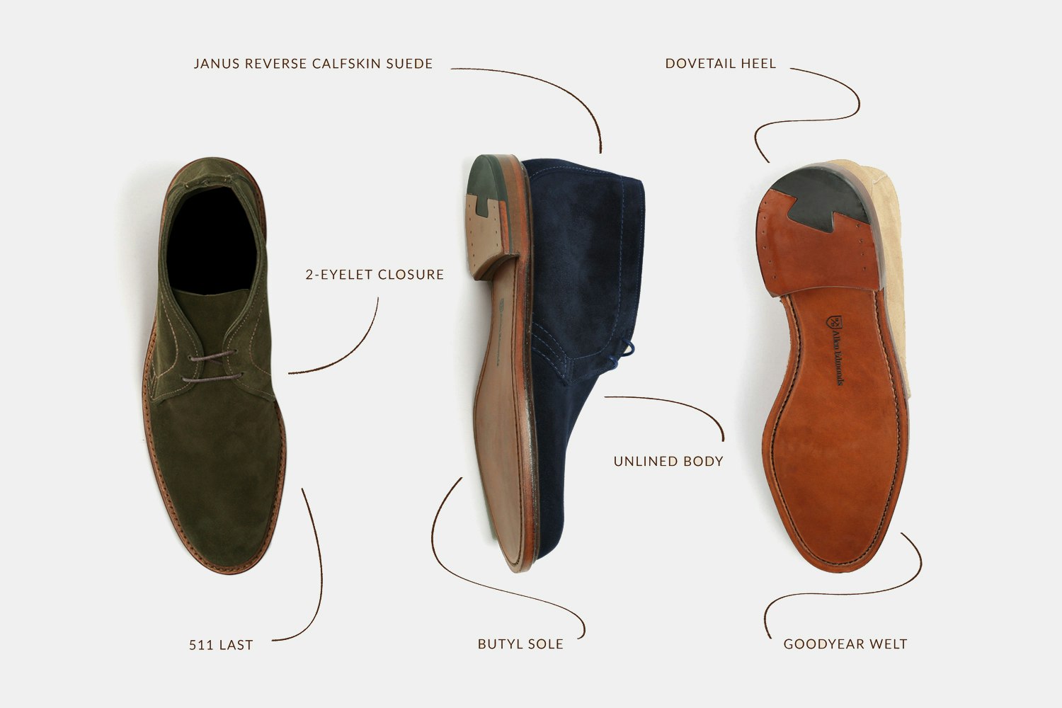Massdrop x Allen Edmonds Unlined Chukka Boot