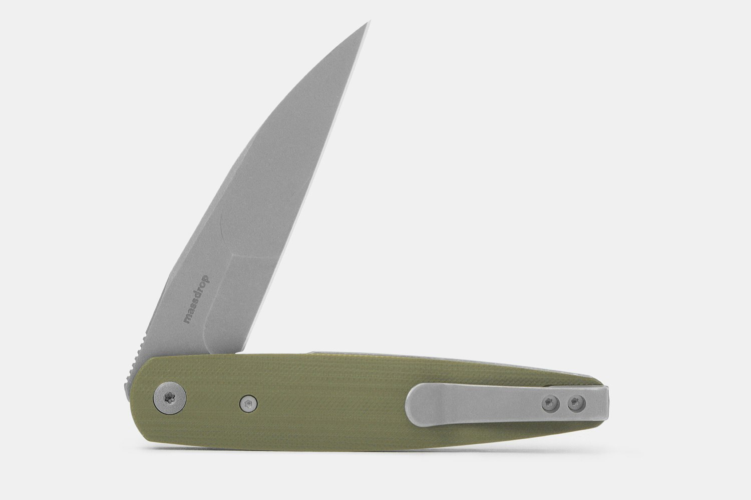 Massdrop x Brad Zinker Dogtooth Liner Lock Knife