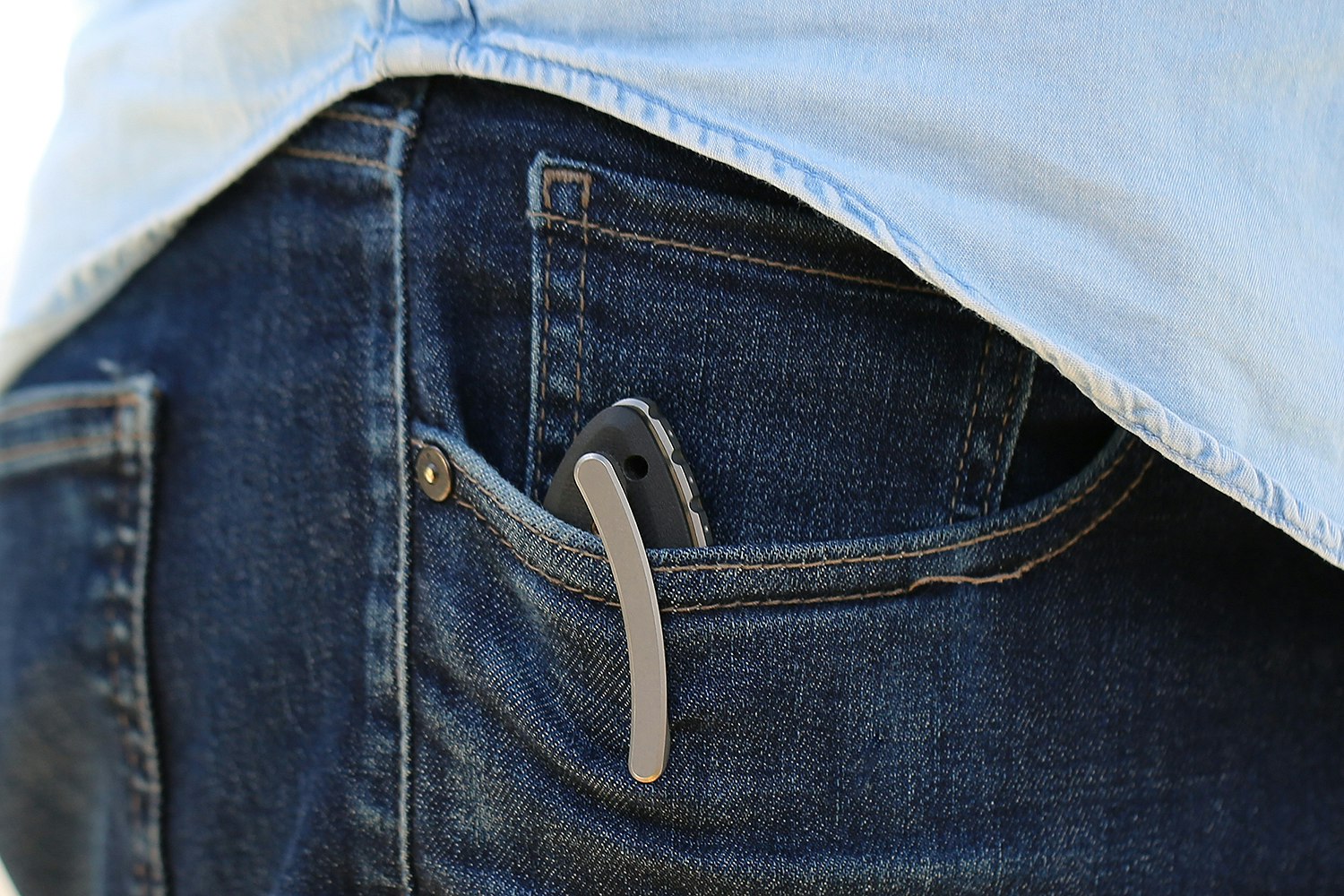 Drop + Eric Ochs Orca Titanium Liner Lock Knife