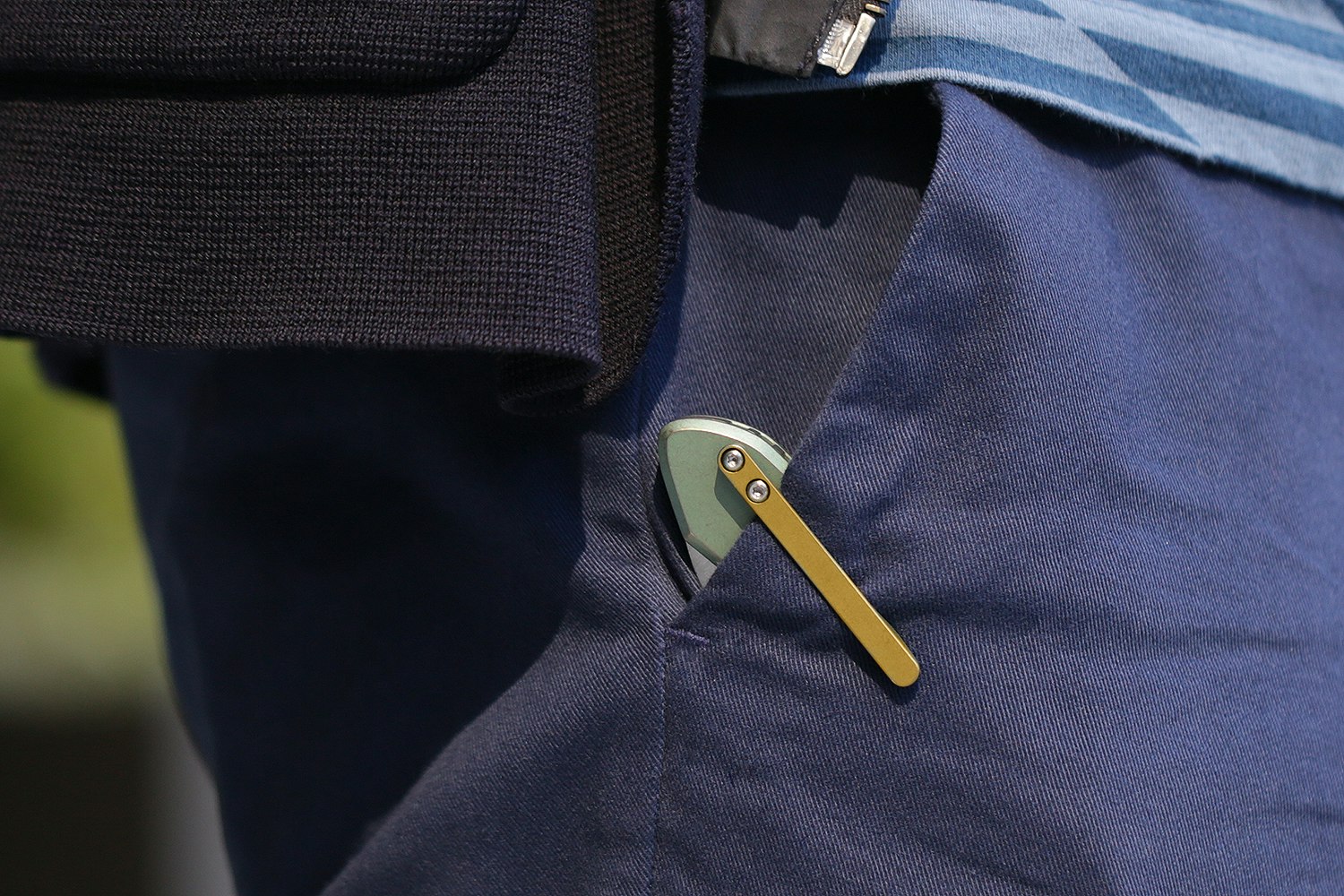 Drop + Ferrum Forge Dao Titanium Frame Lock