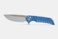 Blue Milled Handle – Stonewashed Blade (+$20)