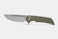 Green Plain Handle – Stonewashed Blade (+$10)