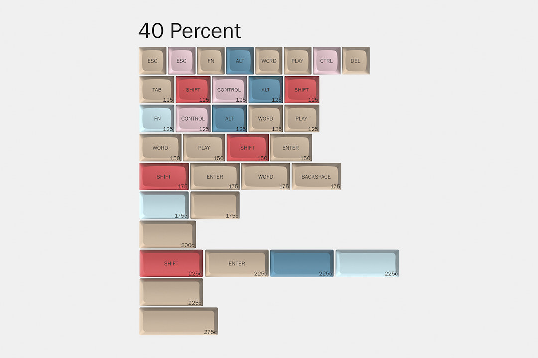 Massdrop x Hasbro XDA Scrabble Custom Keycap Set
