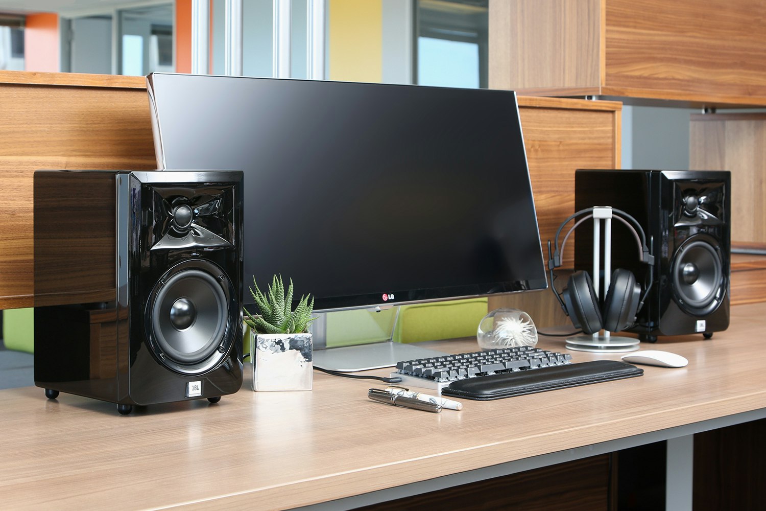 Massdrop x JBL LSR30X Powered Speakers