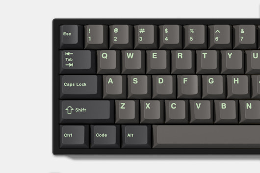 Massdrop x Livingspeedbump GMK Mint Dolch Keycaps