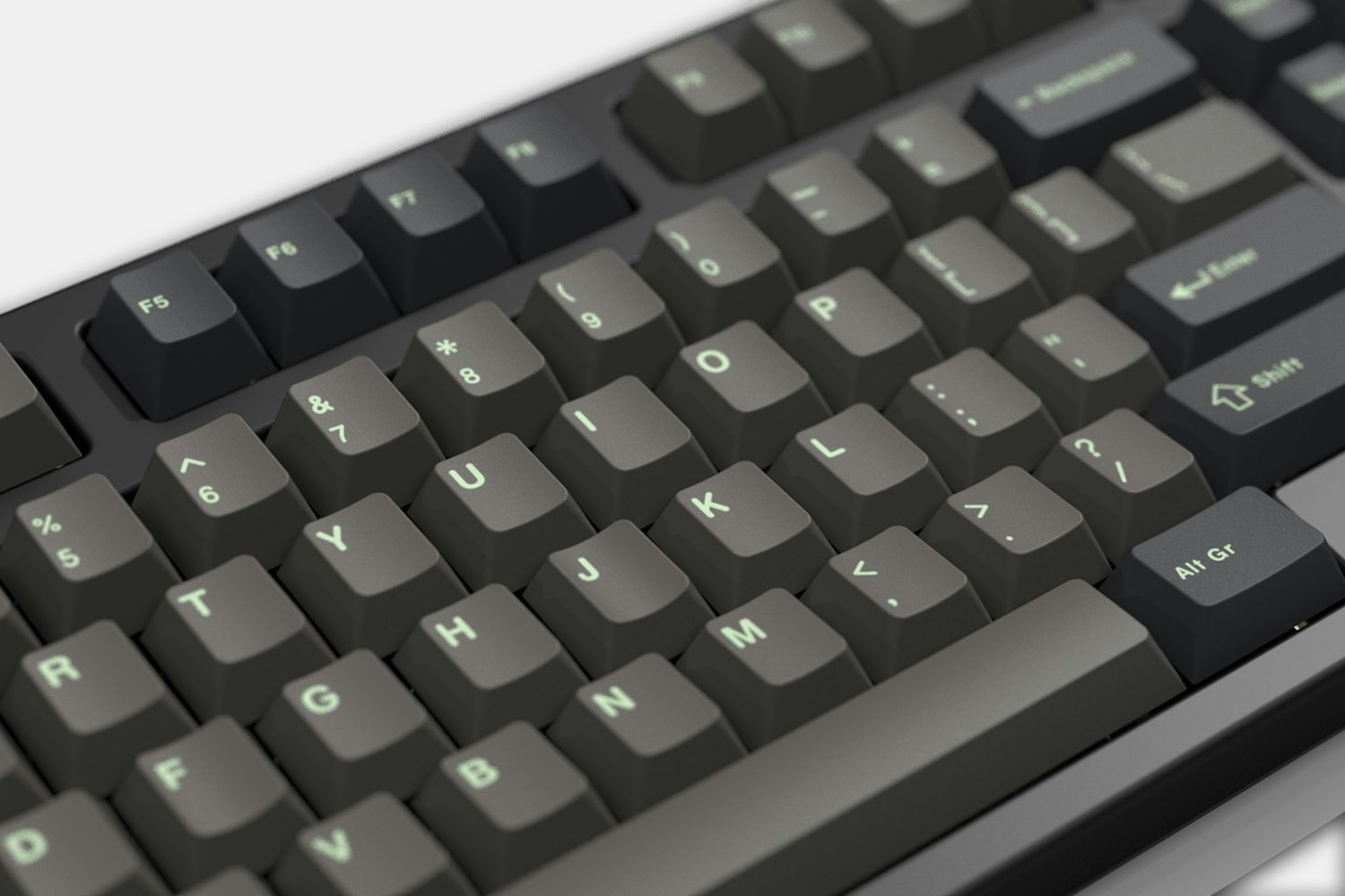 Massdrop x Livingspeedbump GMK Mint Dolch Keycaps