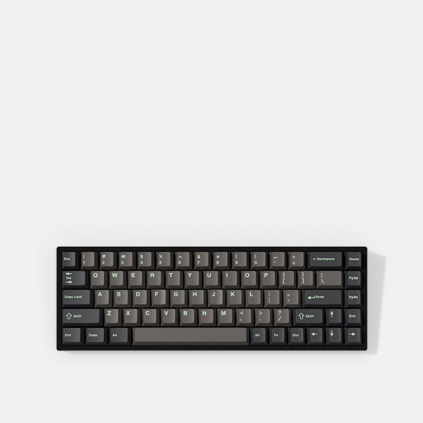 Massdrop x Livingspeedbump GMK Mint Dolch Keycaps | Mechanical 