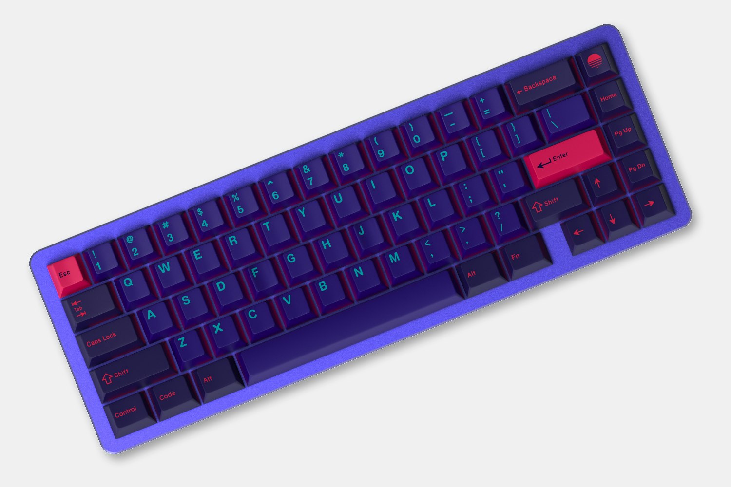 laser 65 keyboard