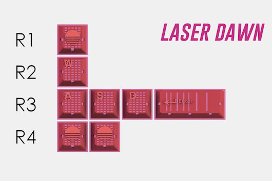Laser Dawn (pink)