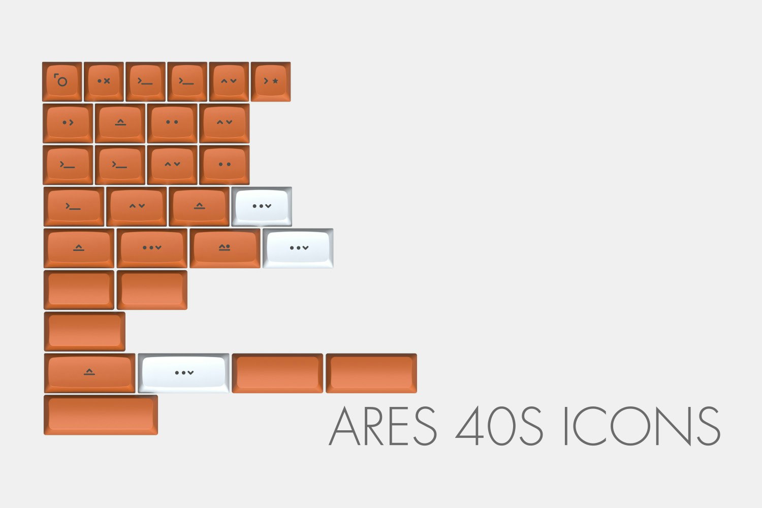 Massdrop x MiTo XDA Godspeed Custom Keycap Set