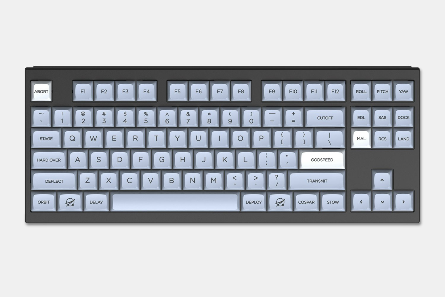 Massdrop x MiTo XDA Godspeed Custom Keycap Set