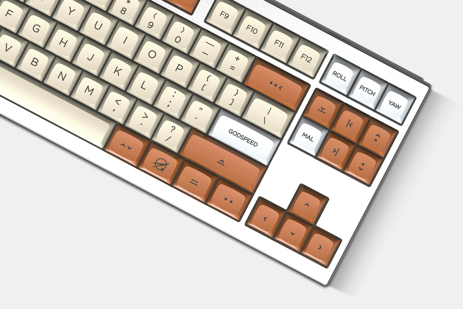 Massdrop x MiTo XDA Godspeed Custom Keycap Set