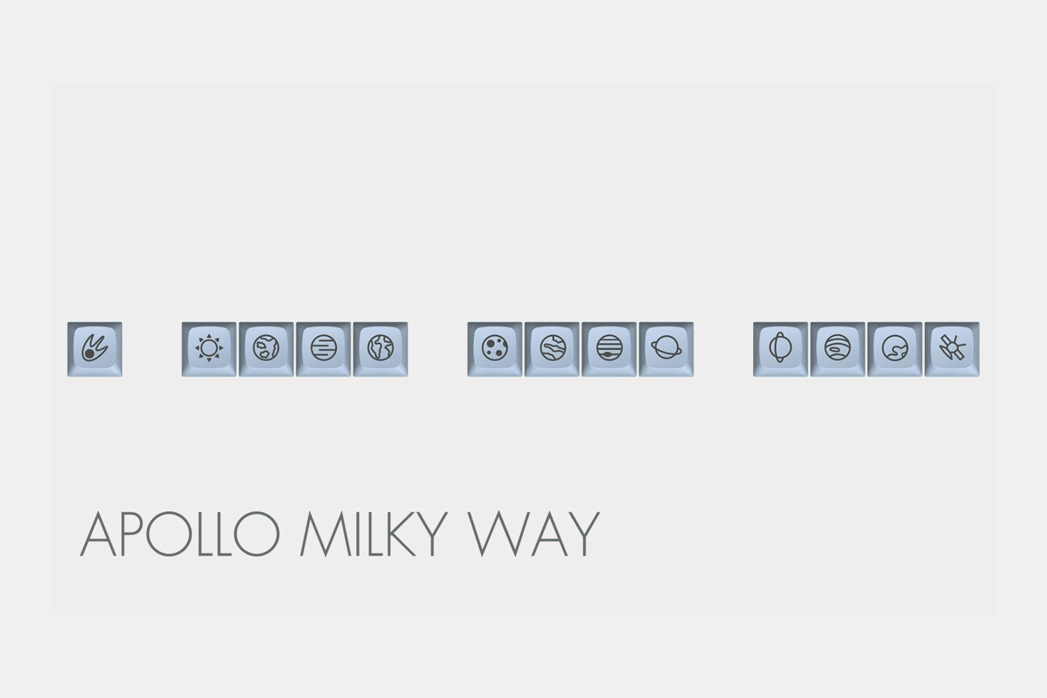 Massdrop x MiTo XDA Godspeed Custom Keycap Set