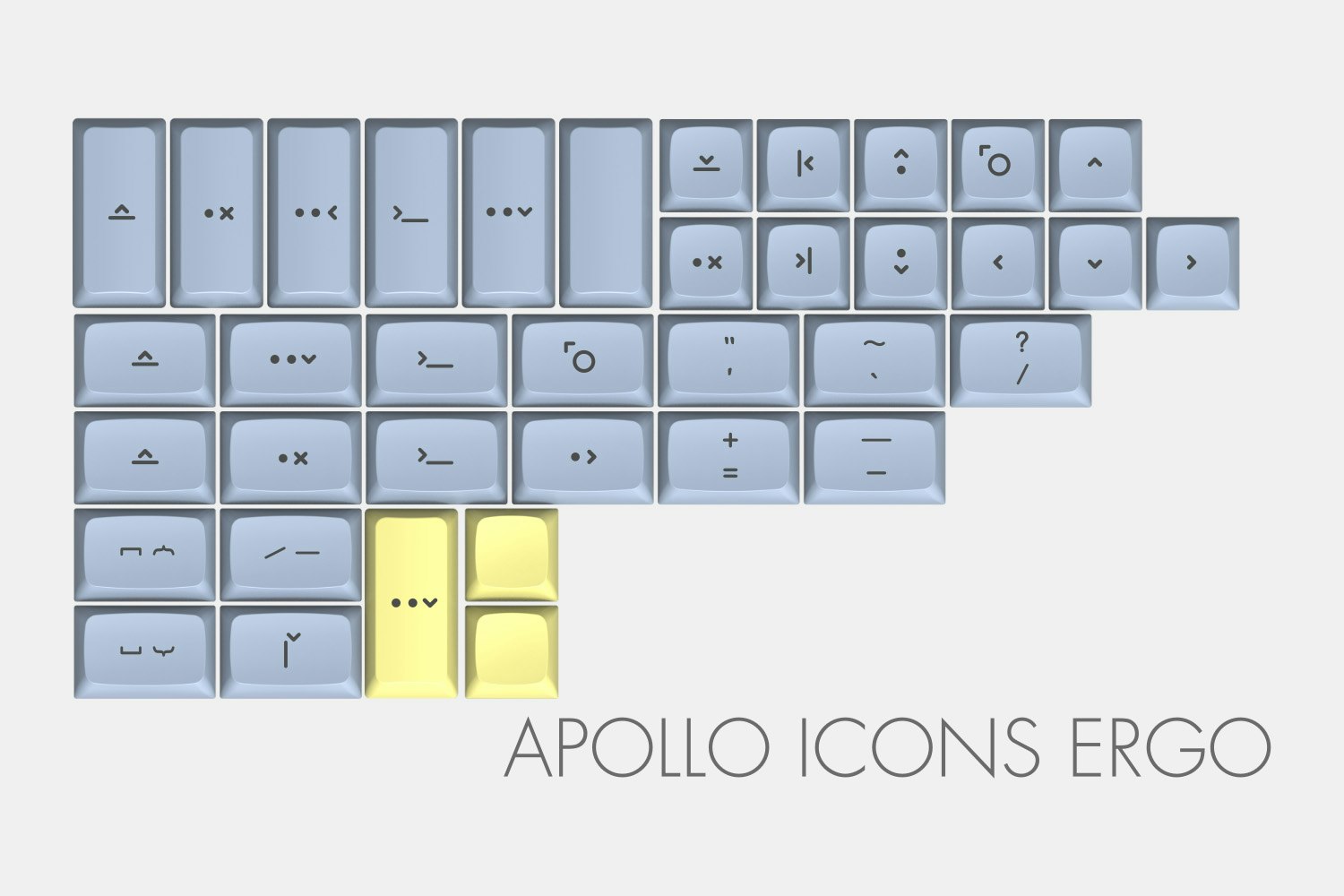 Massdrop x MiTo XDA Godspeed Custom Keycap Set