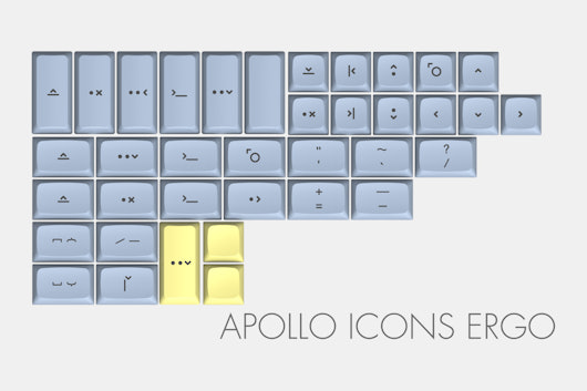 Massdrop x MiTo XDA Godspeed Custom Keycap Set