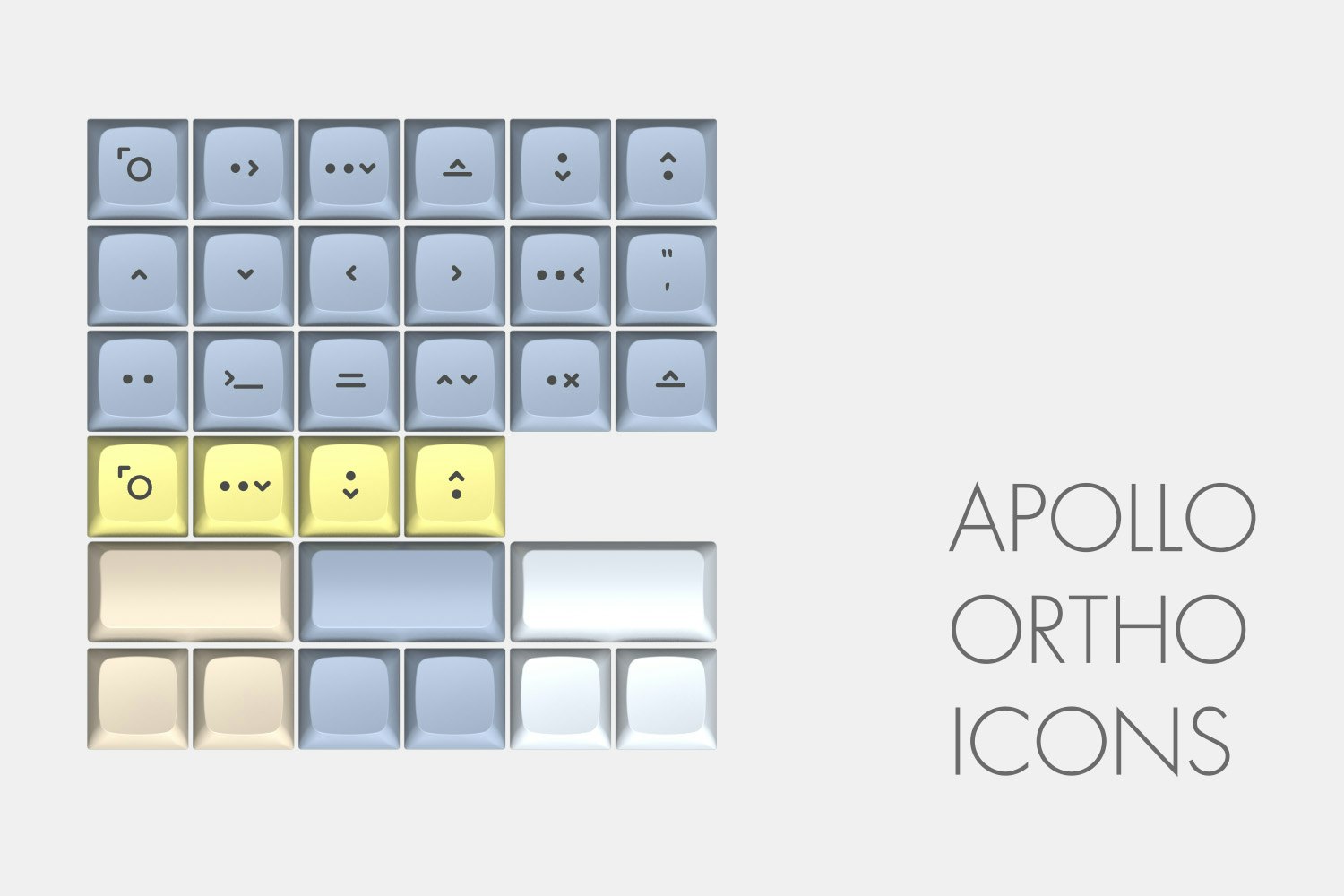 Massdrop x MiTo XDA Godspeed Custom Keycap Set