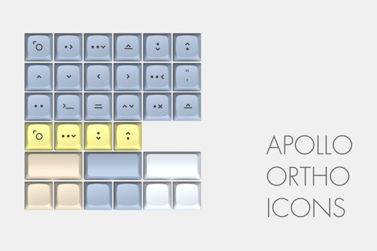 Massdrop x MiTo XDA Godspeed Custom Keycap Set