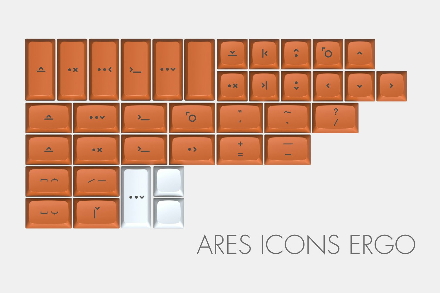 Massdrop x MiTo XDA Godspeed Custom Keycap Set