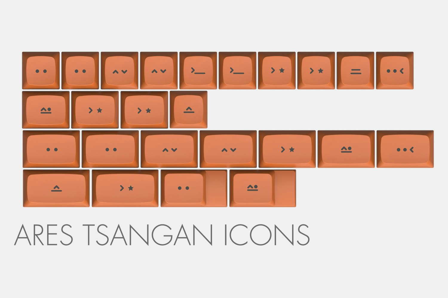 Massdrop x MiTo XDA Godspeed Custom Keycap Set