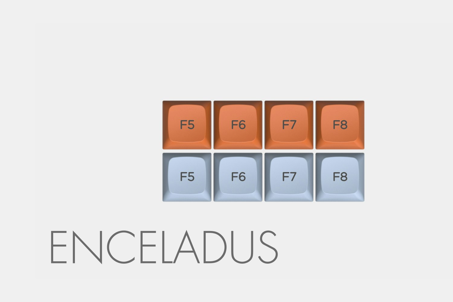 Massdrop x MiTo XDA Godspeed Custom Keycap Set