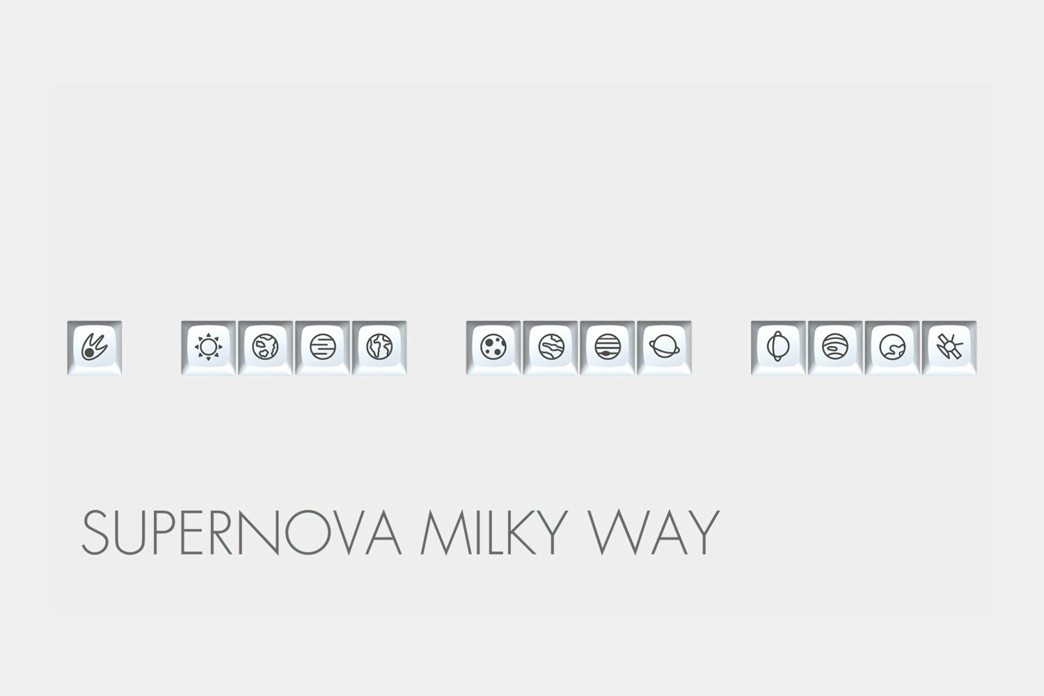 Massdrop x MiTo XDA Godspeed Custom Keycap Set