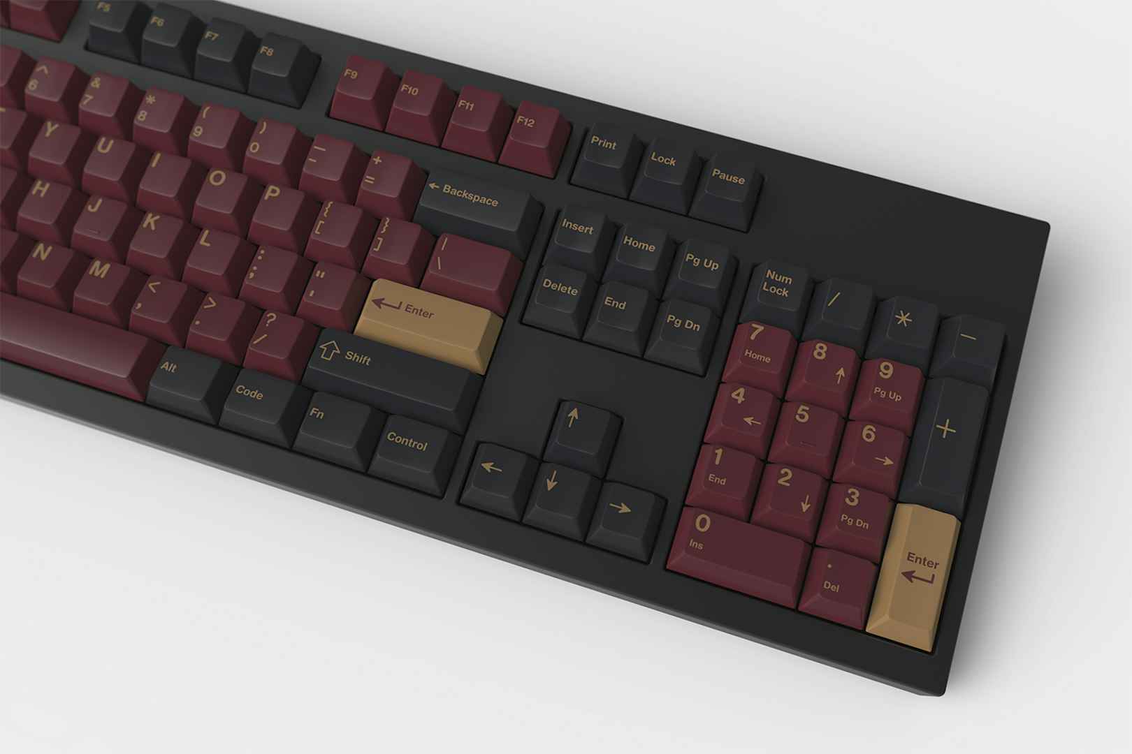 Drop + RedSuns GMK Red Samurai Custom Keycap Set | Mechanical Keyboards ...
