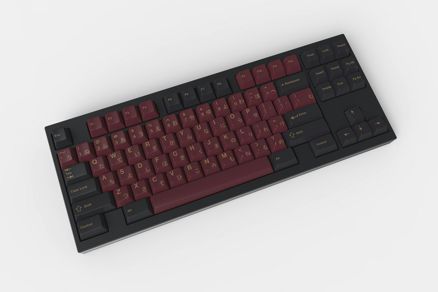 Massdrop x RedSuns GMK Red Samurai Custom Keycaps