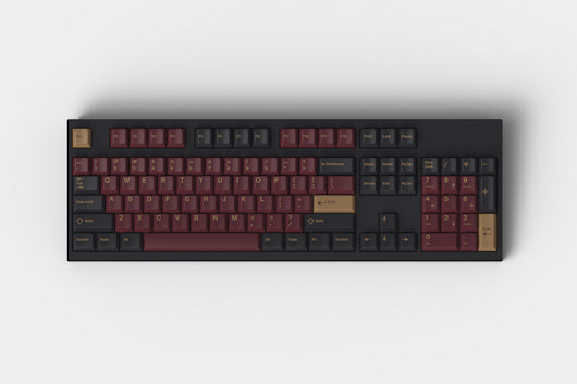 Massdrop x RedSuns GMK Red Samurai Custom Keycaps
