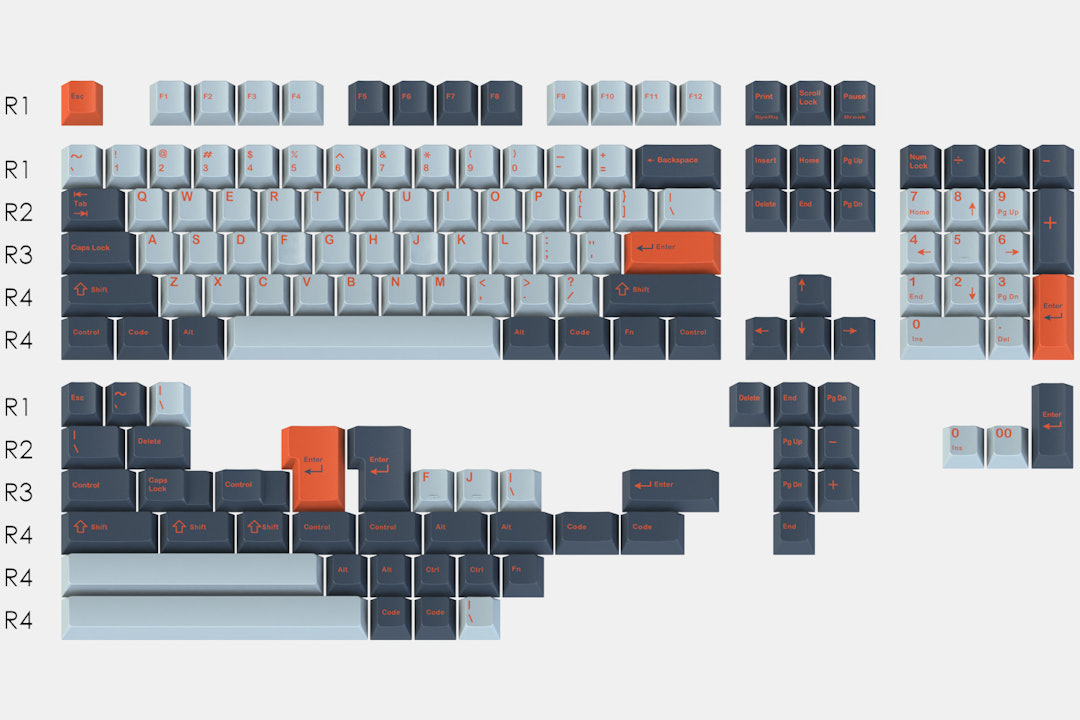 Massdrop x T0mb3ry GMK Yuri Custom Keycap Set