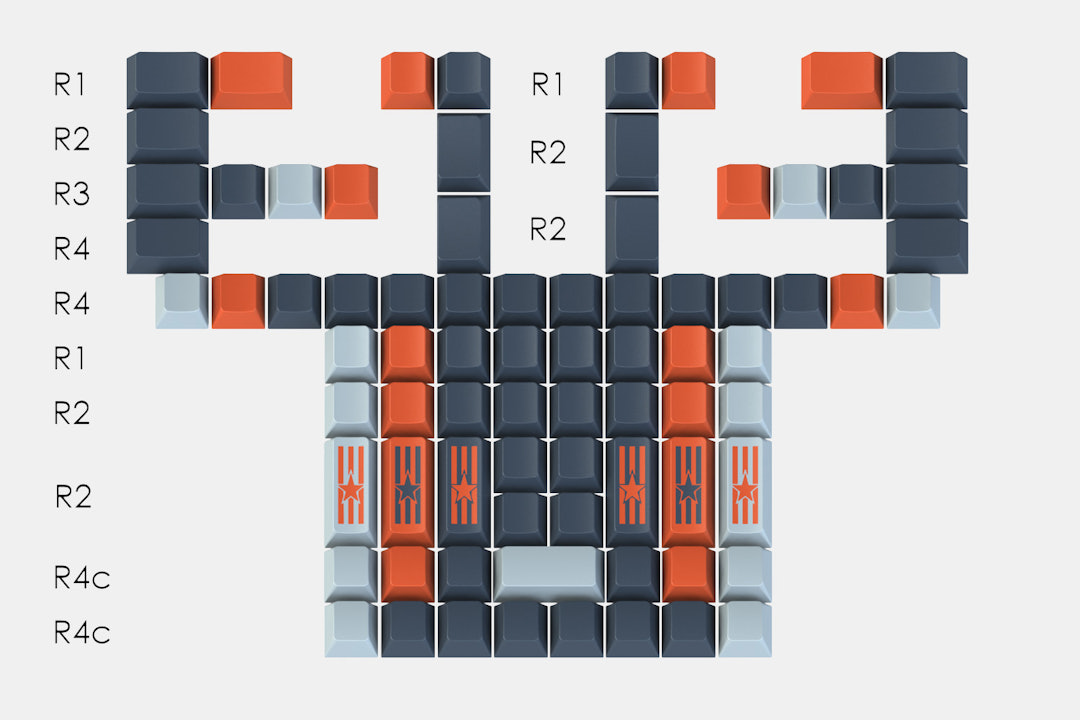 Massdrop x T0mb3ry GMK Yuri Custom Keycap Set