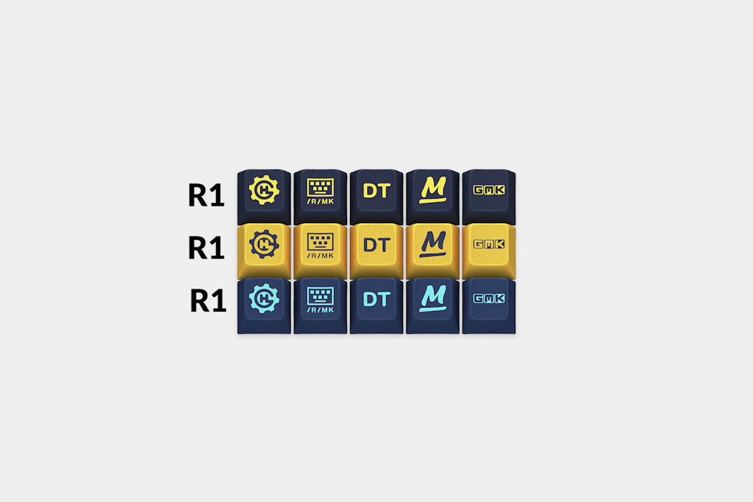 Massdrop x Zambumon GMK Nautilus Custom Keycap Set