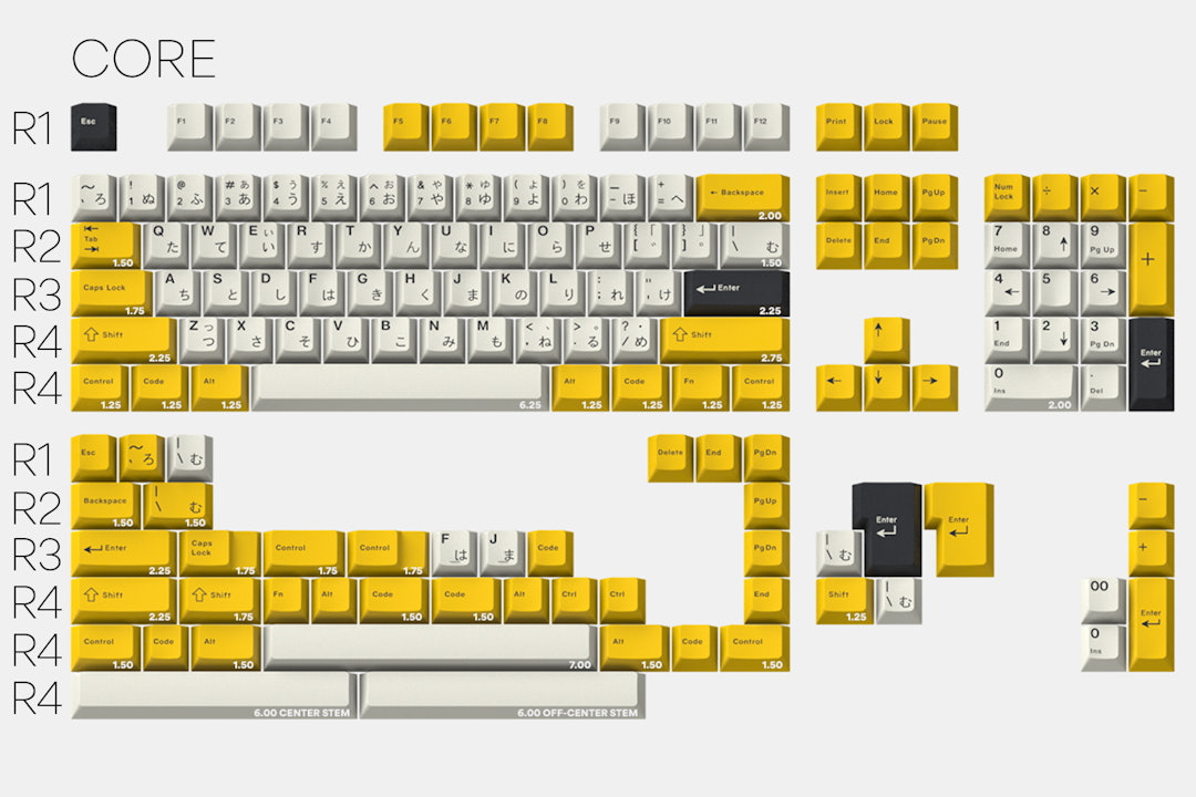 Massdrop x Zambumon GMK Serika Custom Keycap Set