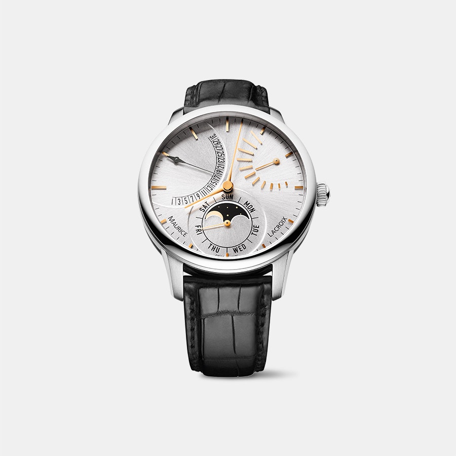 Maurice Lacroix Masterpiece Lune Retrograde Watch Watches