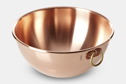 Mauviel 10.2-Inch Copper Beating Bowl with Ring