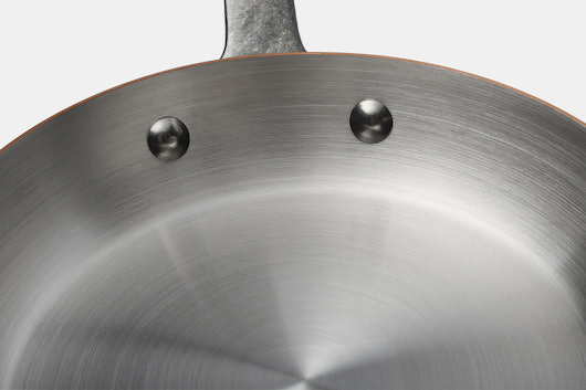 Mauviel M'Heritage Frying Pan w/ Cast Iron Handle