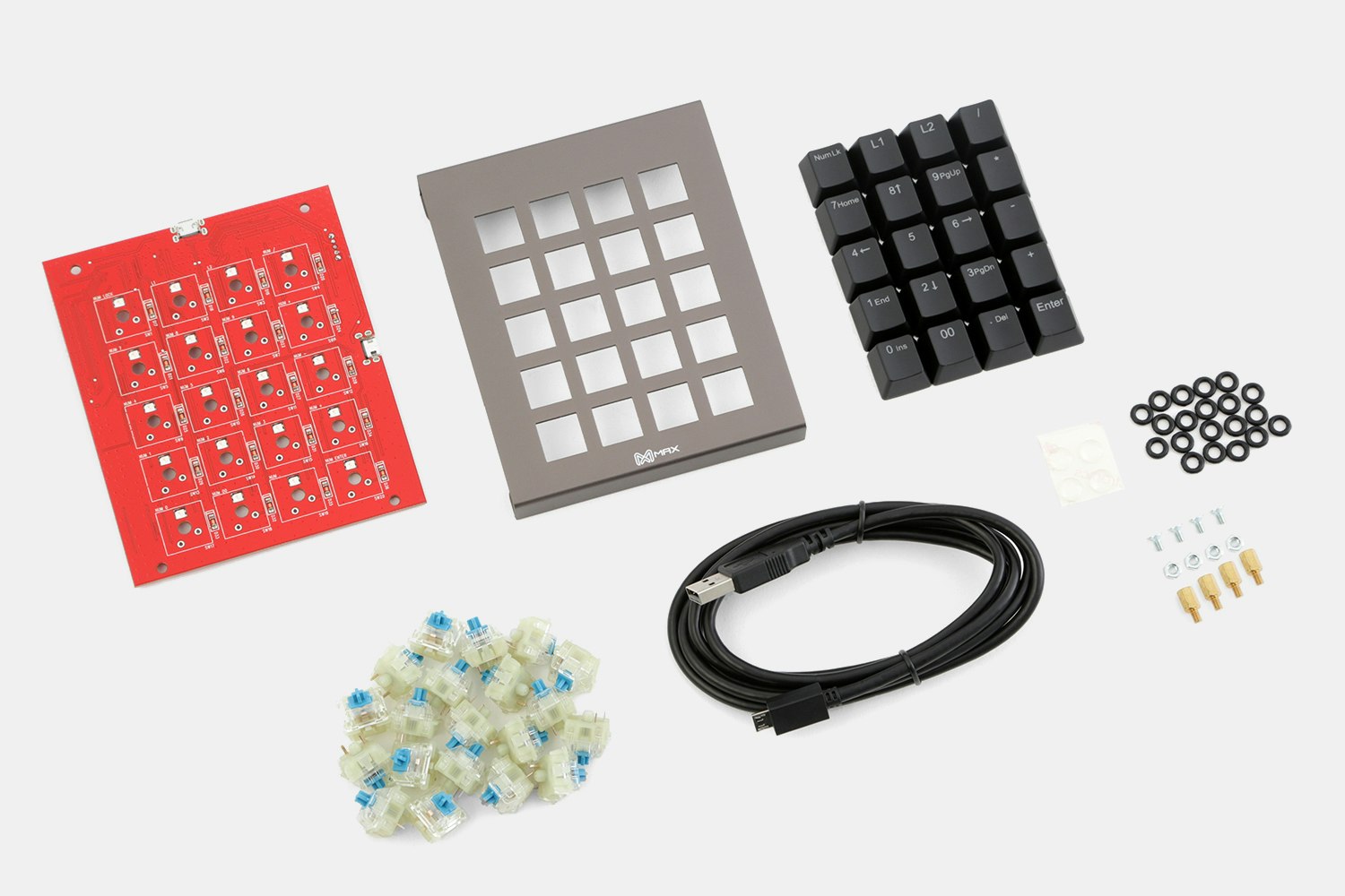 Max FALCON-20 RGB Programmable Mini Macropad