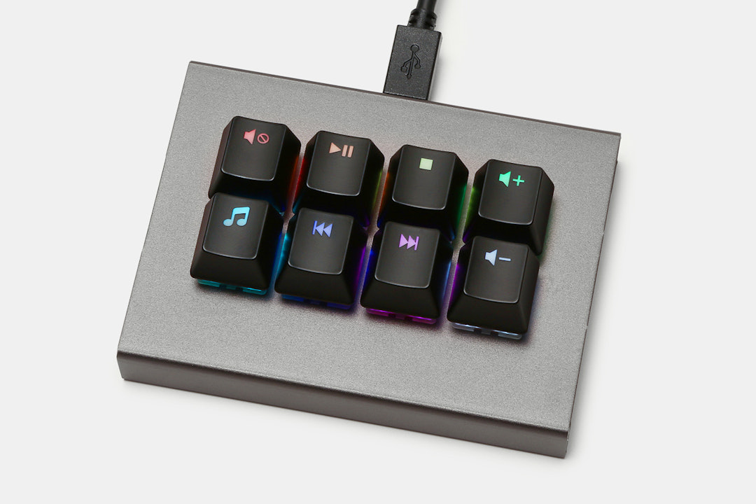 MAX Falcon-8 RGB Custom Programmable Mini Macropad