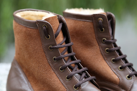 Unbranded Shearling-Lined Boots