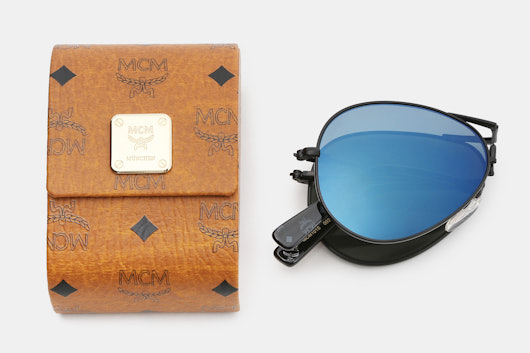 MCM Folding Aviator Sunglasses