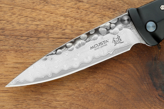 Mcusta M-16 Bushi Damascus Pocket Knife