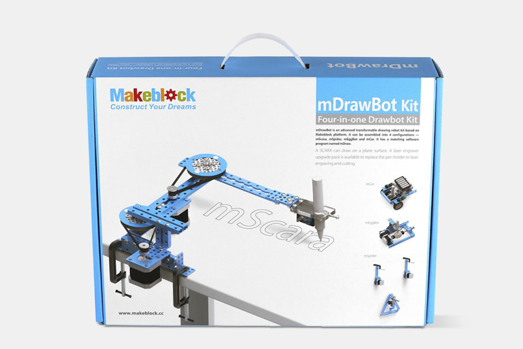 mDrawbot 4-in-1 Drawing Robot Kit