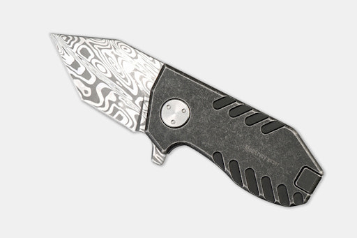 MecArmy EK28T Limited-Edition Damascus Knife