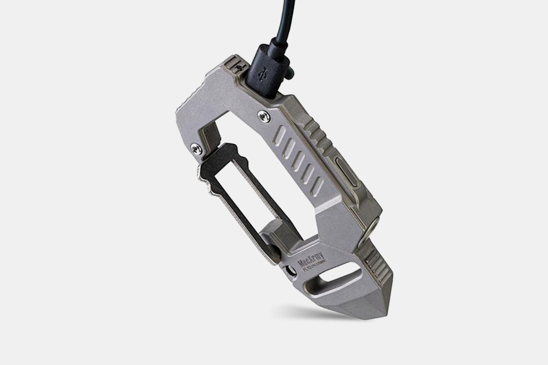 MecArmy FL10 USB-Rechargeable Flashlight Carabiner