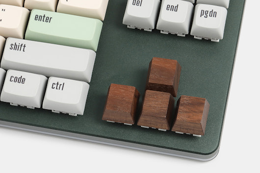 Mechanicallee Keyboards Wood Keycaps (4-Pack)