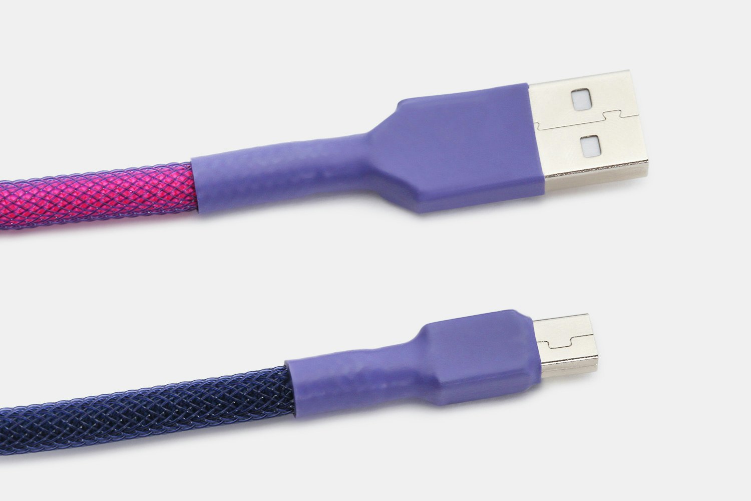 Mechcables Laser Midnight Custom-Sleeved USB Cables