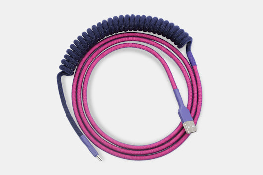 Mechcables Laser Midnight Custom-Sleeved USB Cables