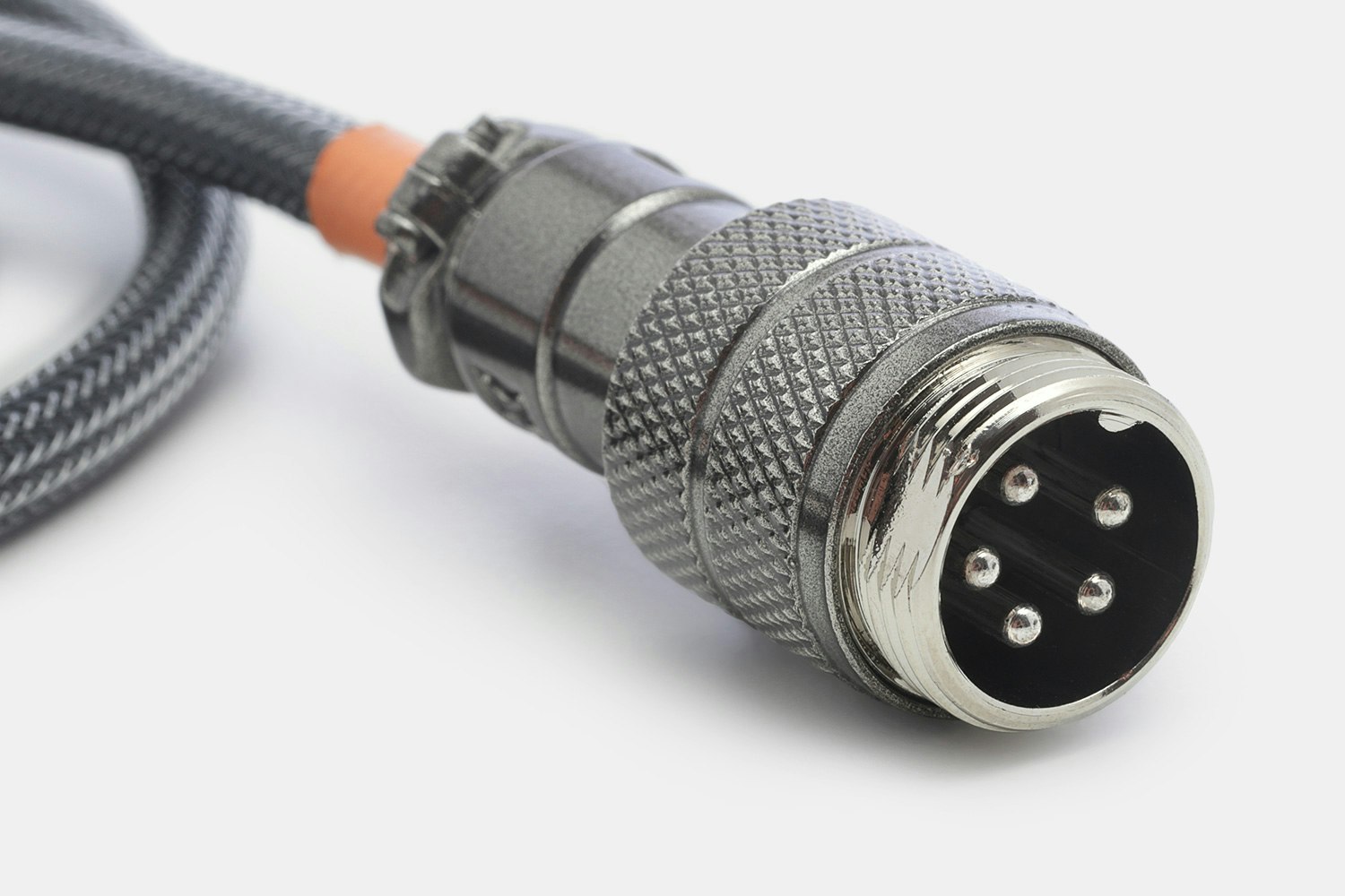 Mechcables Carbon Custom Coiled Aviator USB Cable